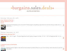 Tablet Screenshot of bargainsalesdeals.com